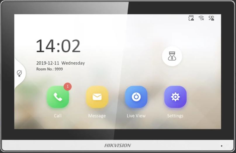 IP Відеодомофон Hikvision DS-KH6350-WТE1